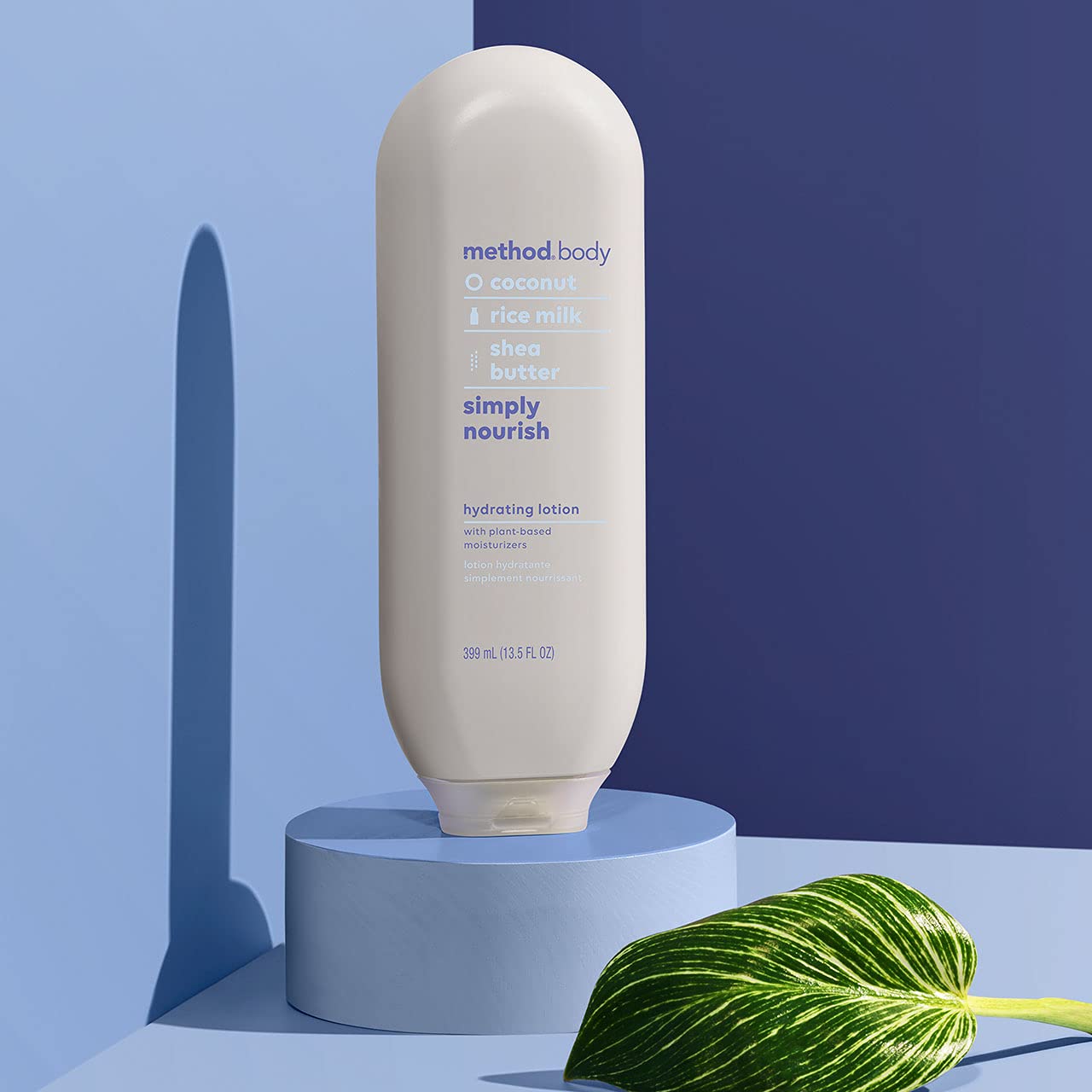 Method Daily Lotion, Simply Nourish, Plant-Based Moisturizer - 13.5 fl oz (Pack of 1)
