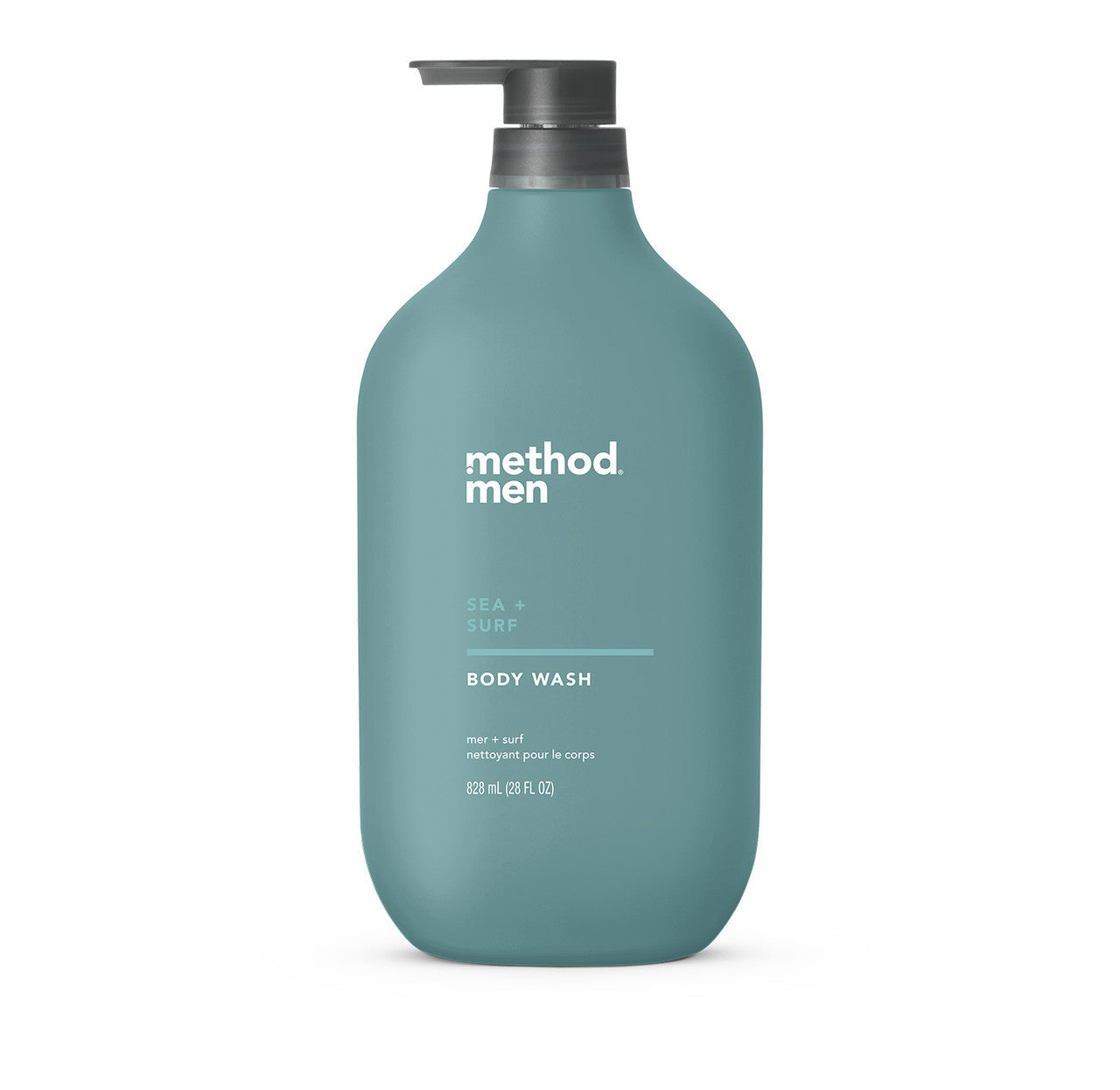 Method, Body Wash, Sea + Surf ,28 oz (828mL), Paraben & Phthalate Free, Biodegradable Formula,(Pack of 1)
