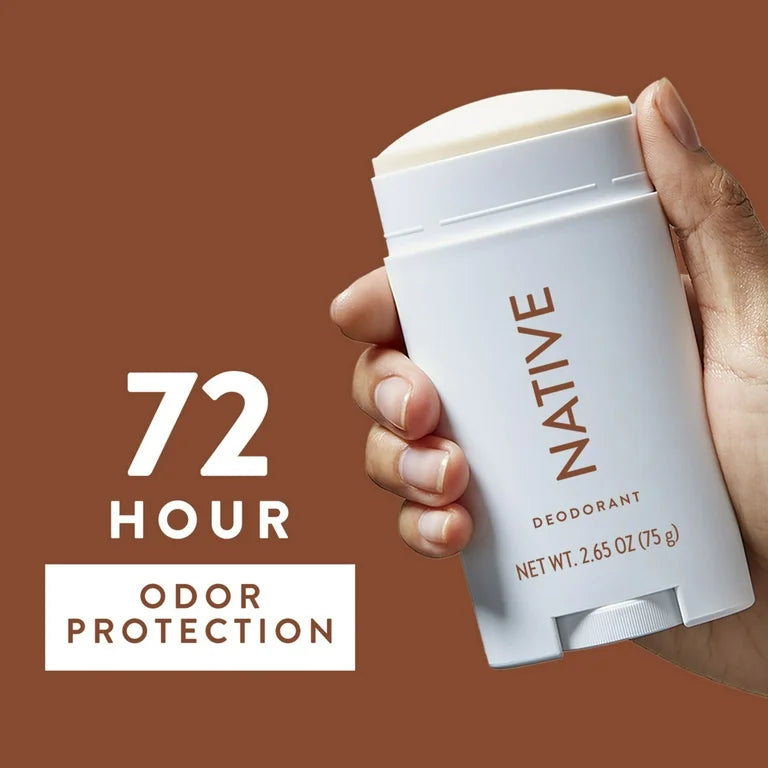 Native | Coconut & Vanilla | Natural Deodorant – Long-Lasting, Aluminum-Free, Gentle for All Skin Types