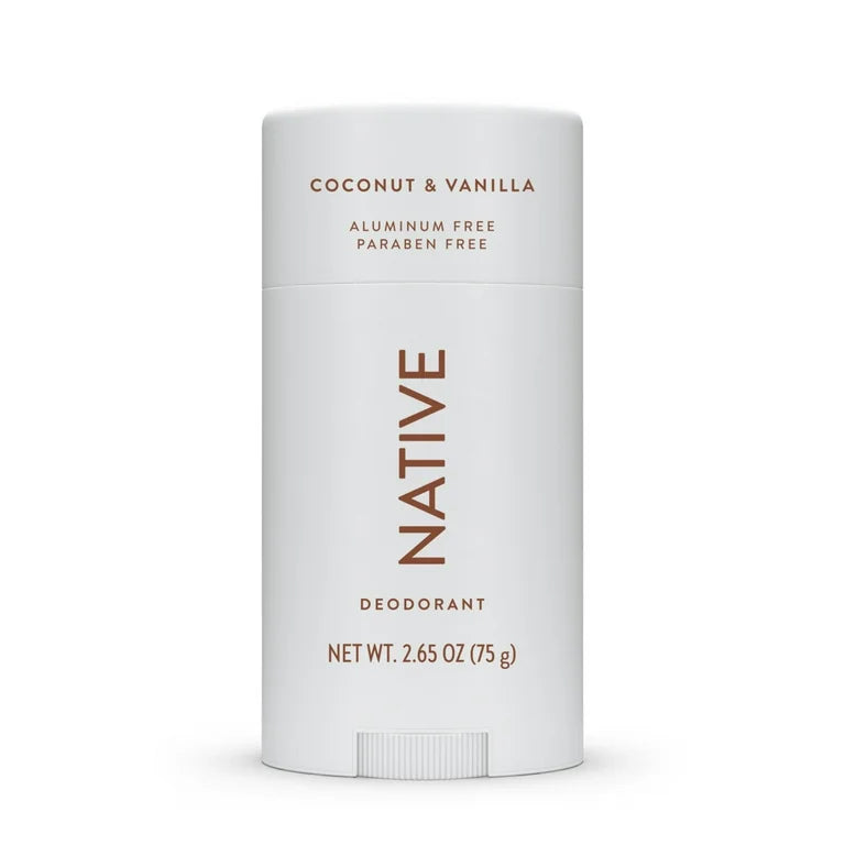 Native | Coconut & Vanilla | Natural Deodorant – Long-Lasting, Aluminum-Free, Gentle for All Skin Types