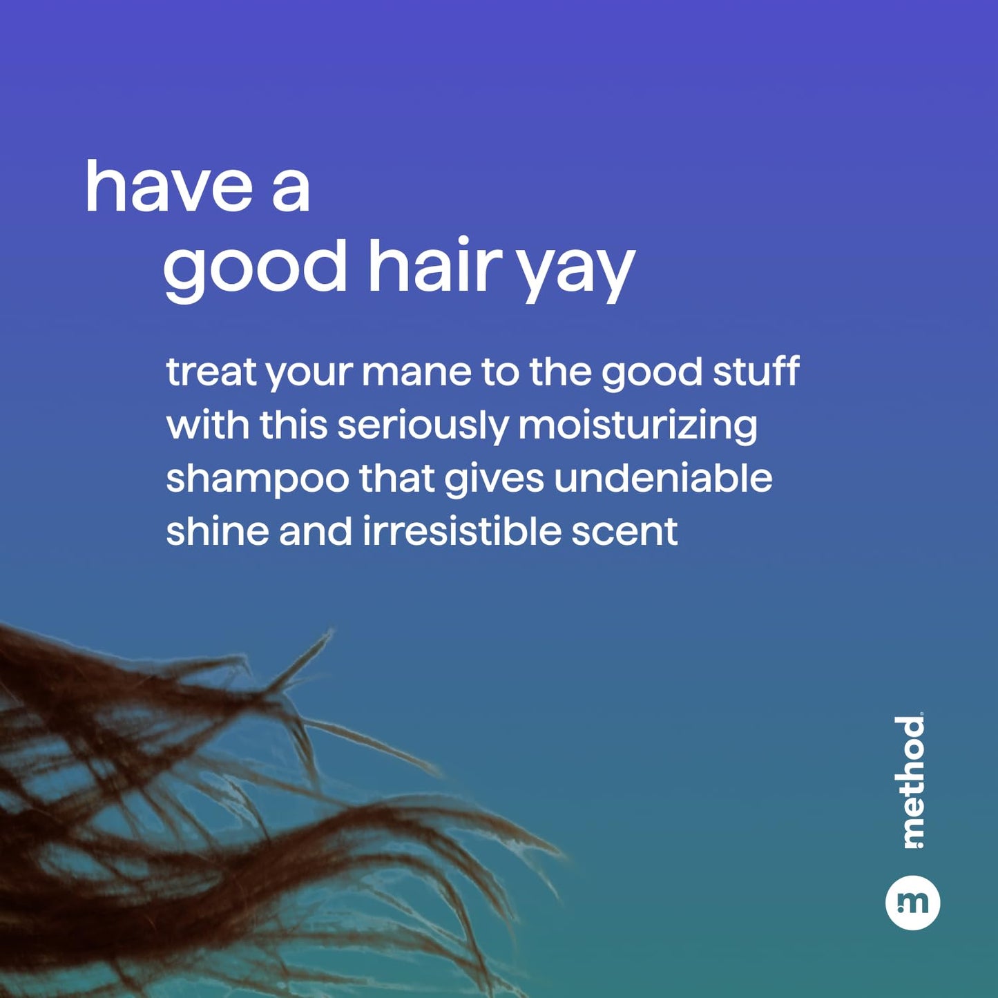 Method Daily Simply Nourish Moisturizing Hair Care Shampoo (14 oz) + Conditioner (13.5 oz) with Shea Butter, Coconut, and Rice Milk, Paraben and Sulfate Free