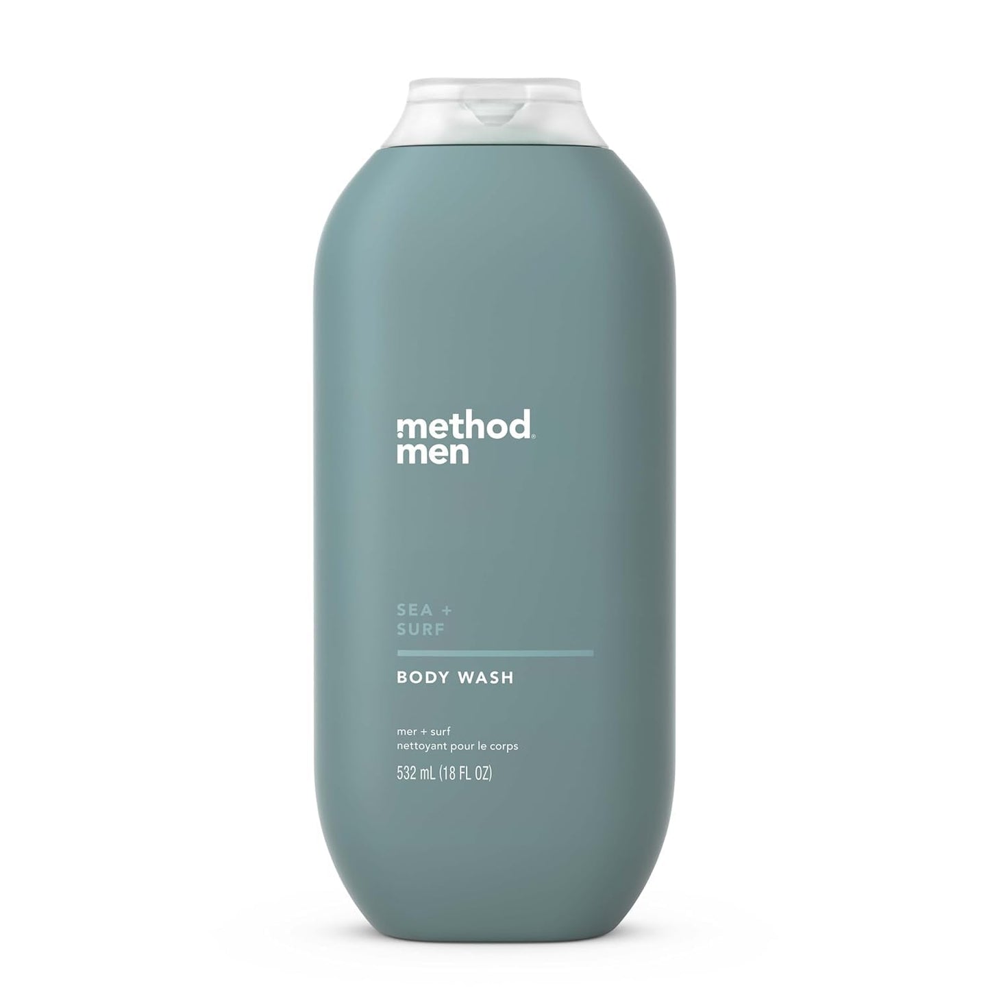 Method, Men, Body Wash, Sea + Surf, 532ml(18fl oz)- (Pack of 1)