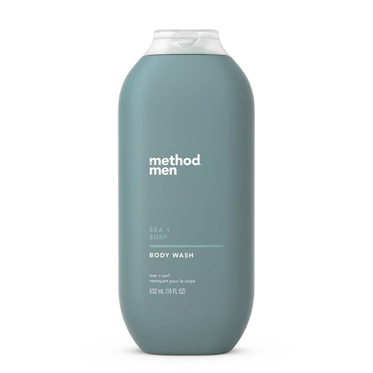 Method, Men, Body Wash, Sea + Surf, 532ml(18fl oz)- (Pack of 1)