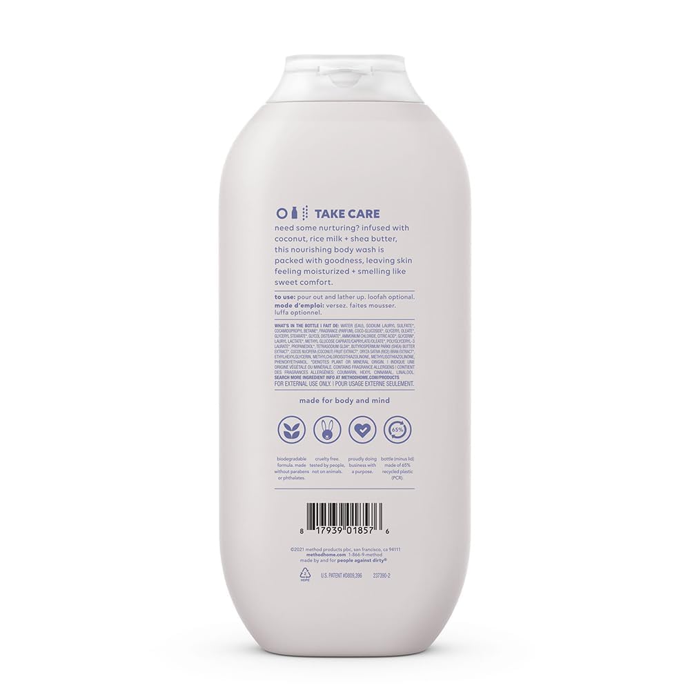 Hydrating, Body Wash, Simply Nourish,  Paraben and Phthalate Free, 532ml(18fl oz)-(Pack of 3)