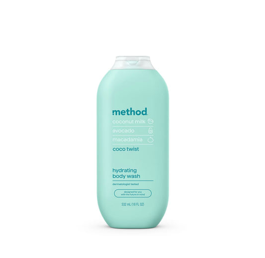 Hydrating, Body Wash, Coco Twist, 532ml(18fl oz)-(Pack of 1)
