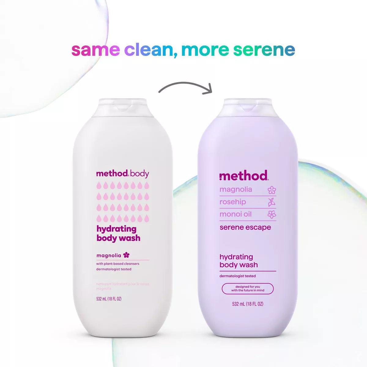 Hydrating, Body Wash,Serene Escape, 532ml(18fl oz)-(Pack of 1)