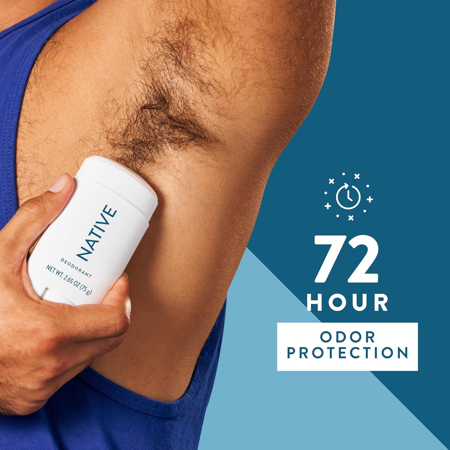 Native | Sea Salt & Cedar | Natural Deodorant – Long-Lasting, Aluminum-Free, Gentle for All Skin Types